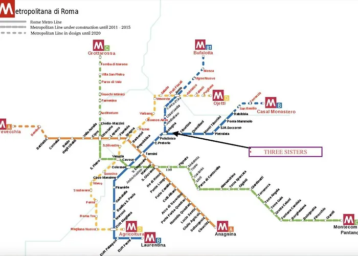 Three Sisters- La Casa Nel Cuore Di Daire Roma